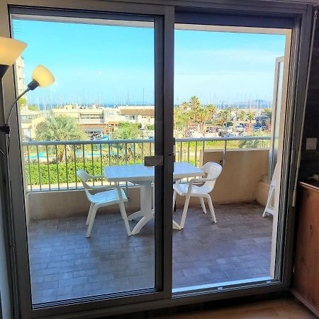 Studio Port D' Hyeres Vue Mer Et Sur Les Iles D'Or Apartment ภายนอก รูปภาพ